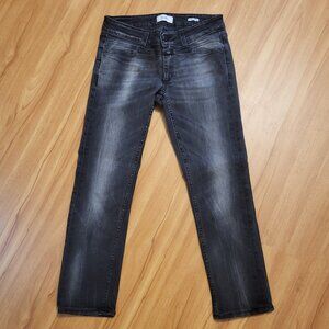 Closed Denim Black Crop Jeans